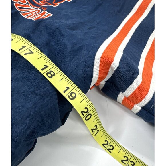 Vintage Auburn Tigers Puffer Jacket Reversible Kids Medium 10-12 Hooded Thick - Picture 7 of 16